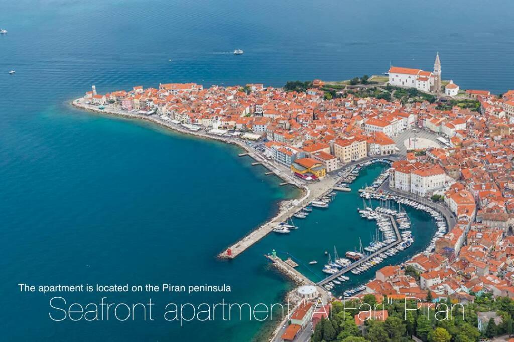 Seafront Apartment Ai Fari Piran Exterior photo